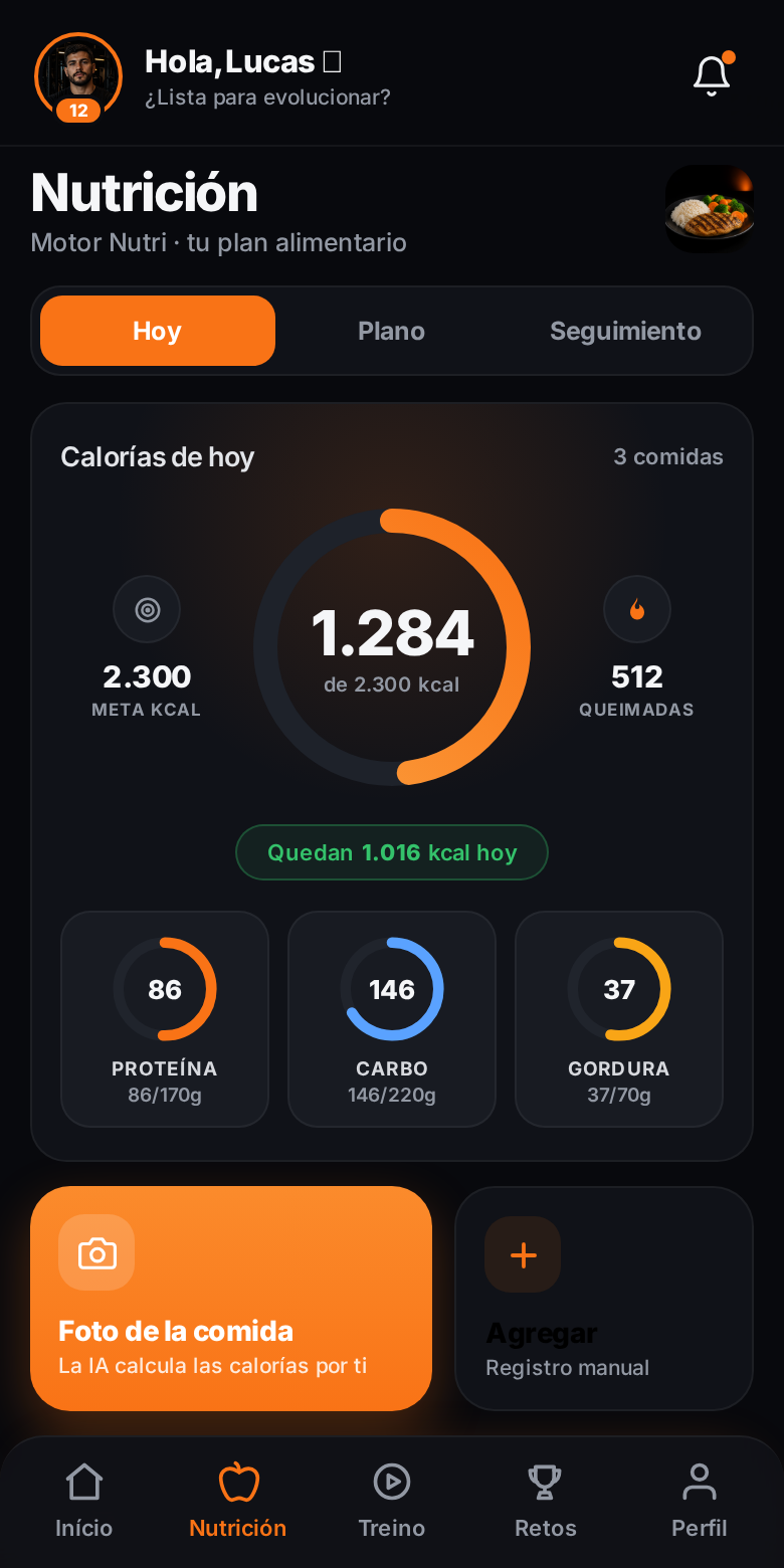 Una dieta calculada con tus números