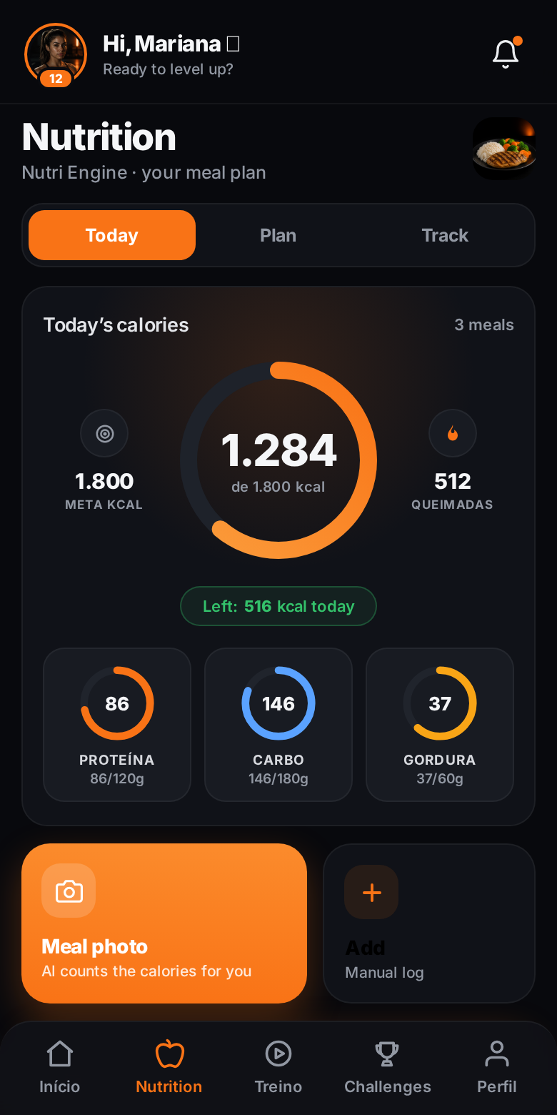 Calories by photo