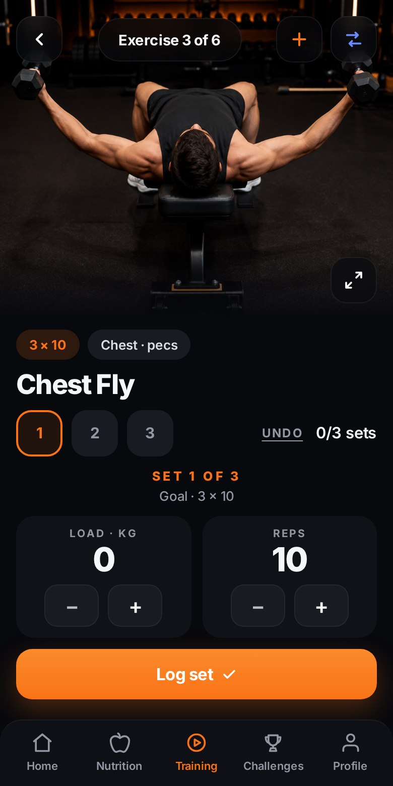 28 days with progression, set by set